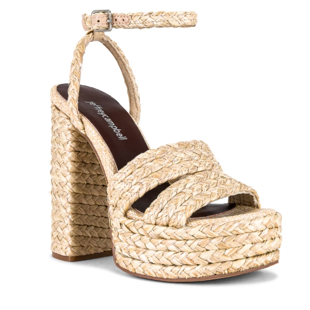 Jeffrey Campbell Yawl Platform Heeled Sandal